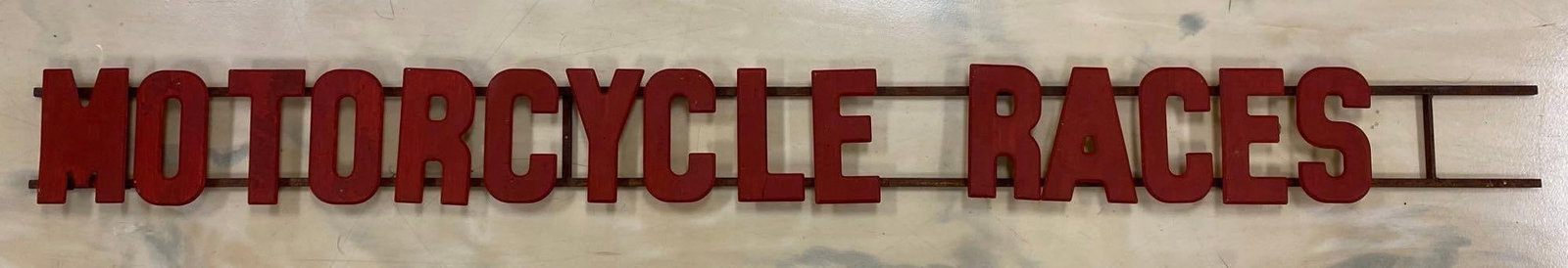Vintage Motorcycle Races Metal Adjustable Sign (1 of 5)