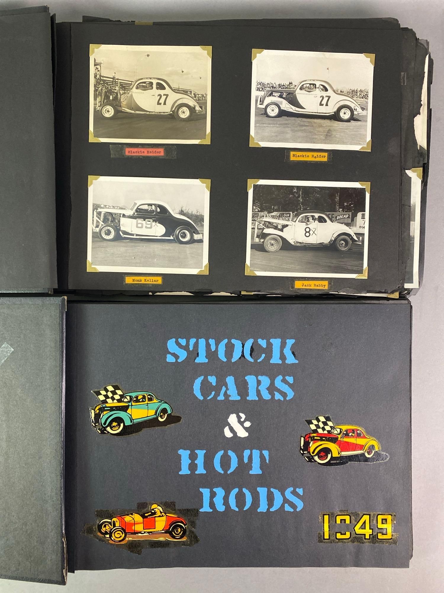 Group of 2 Vintage Automobile Racing Photo Albums (1 of 9)