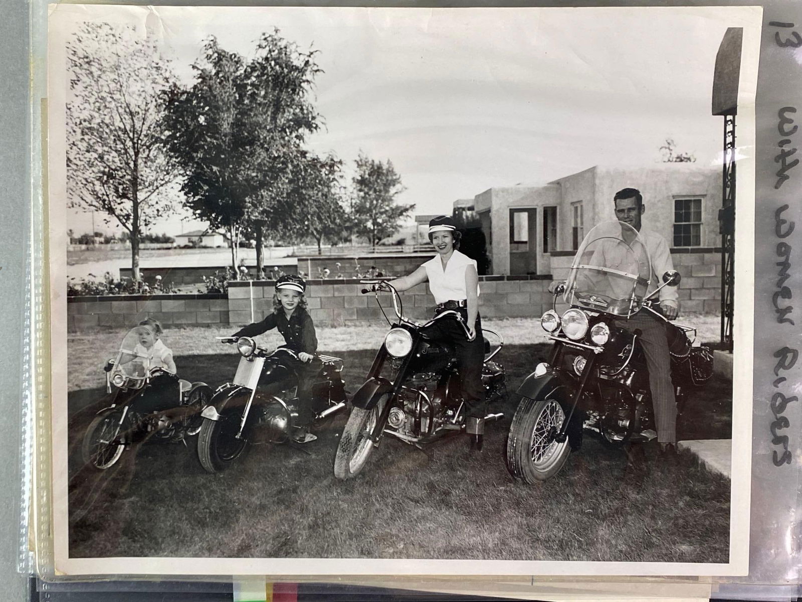 Binder of Motorcyclist Women Photographs (1 of 8)