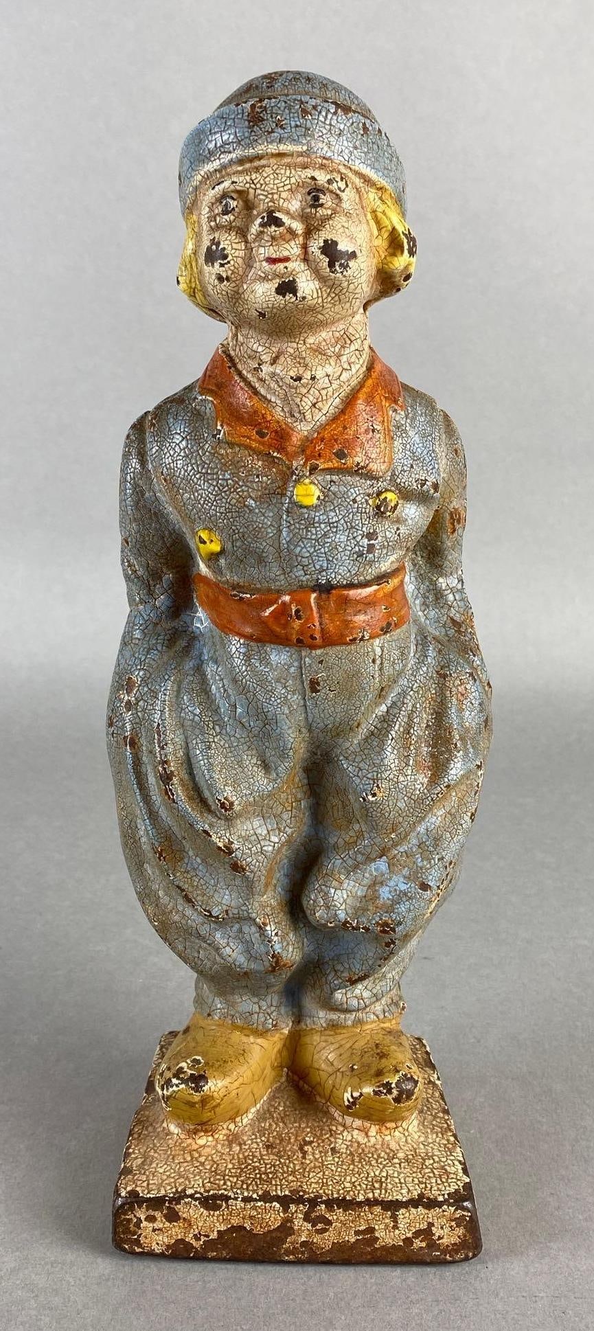 Cast Iron Dutch Boy Doorstop (1 of 7)