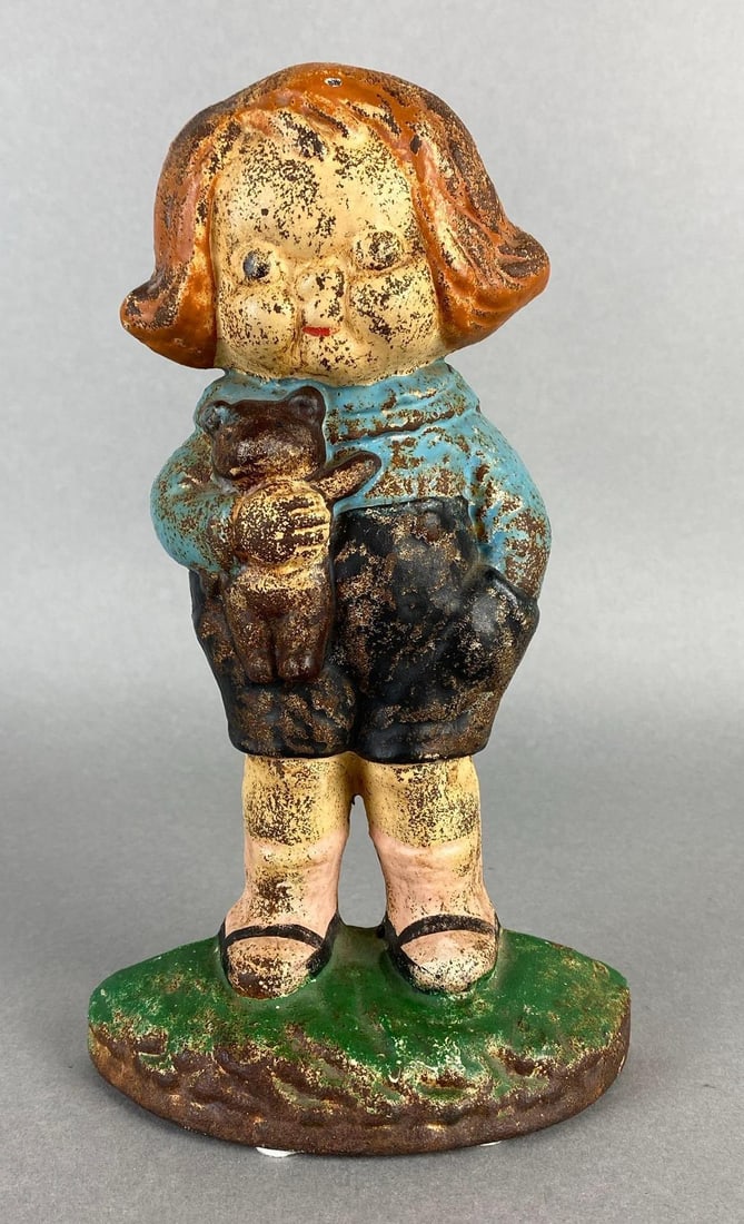 Hubley Cast Iron Bobby Blake Doorstop (1 of 7)