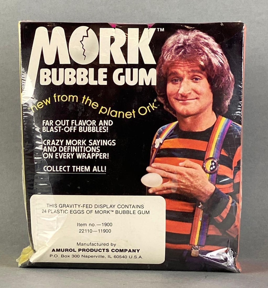 Amoural Products Mork Bubble Gum Store Display Box (1 of 3)