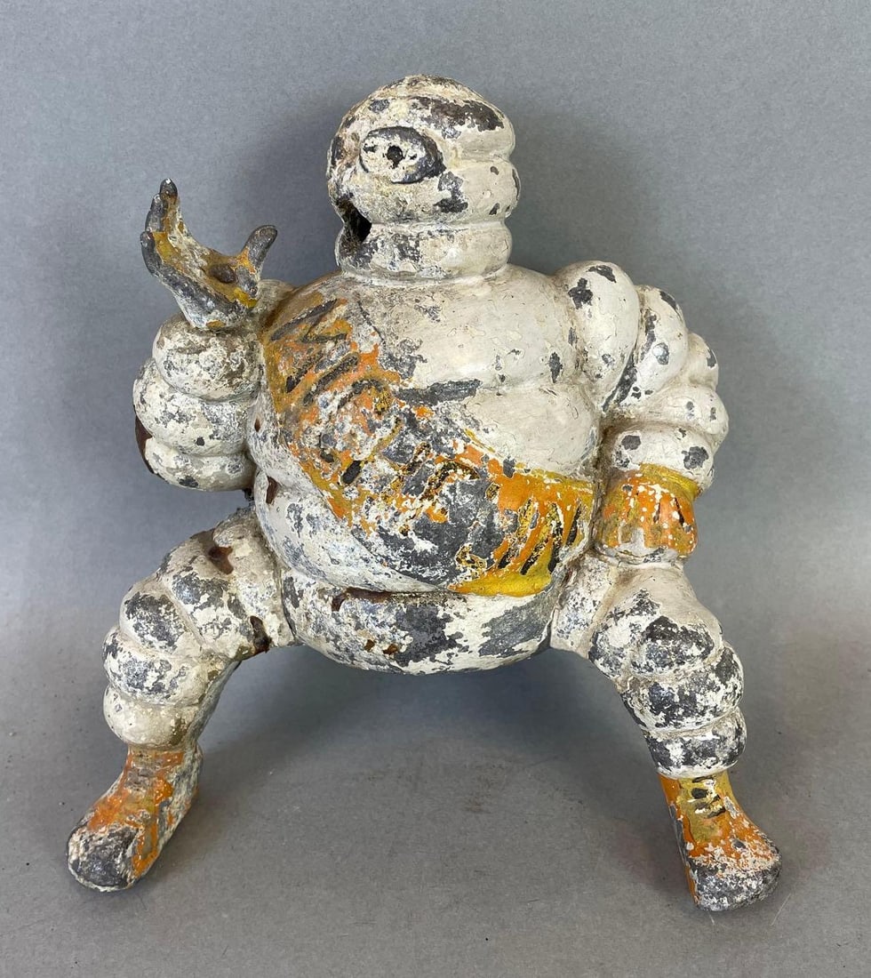 Michelin Man Metal Air Compressor Advertising Topper (1 of 4)