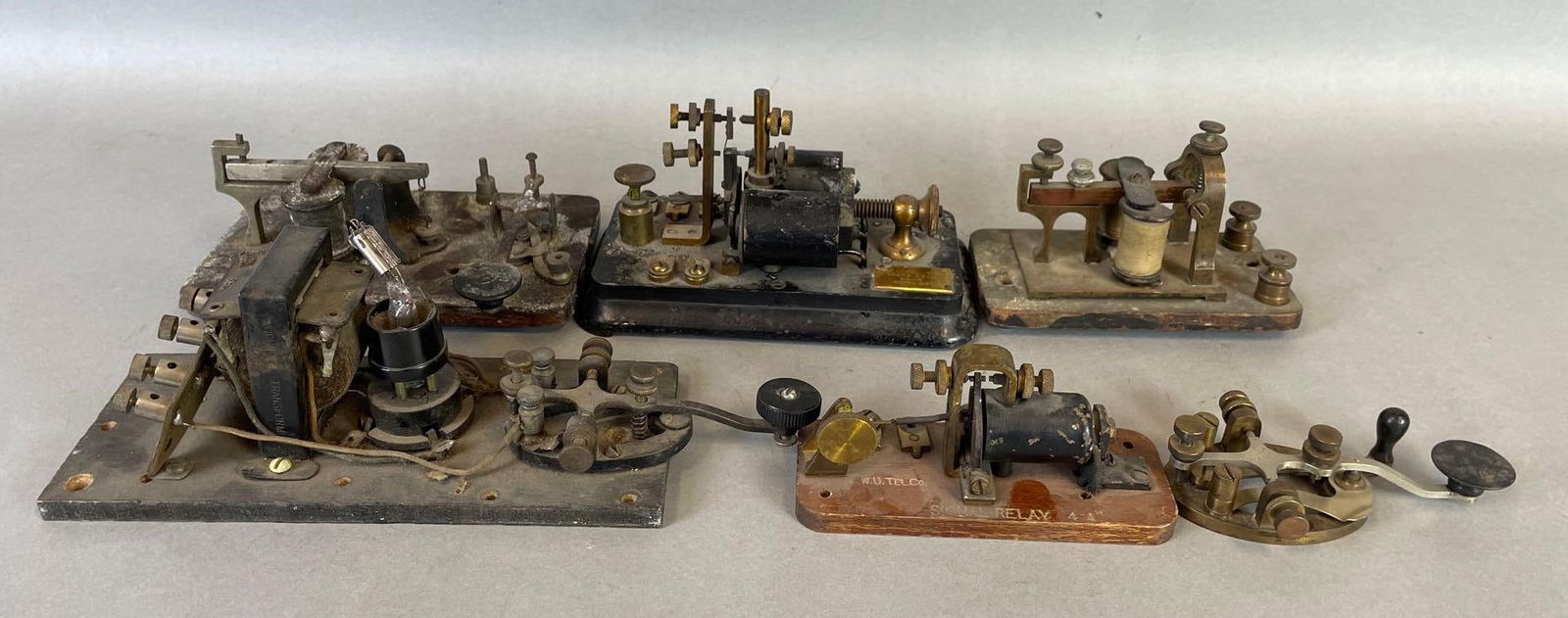 Group of Morse Code Relays (1 of 3)