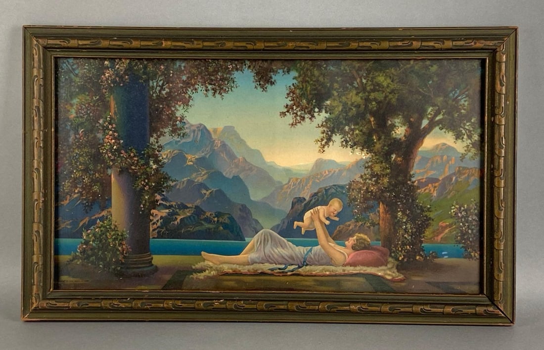 1925 R. Atkinson Fox Loves Paradise Lithograph (1 of 4)