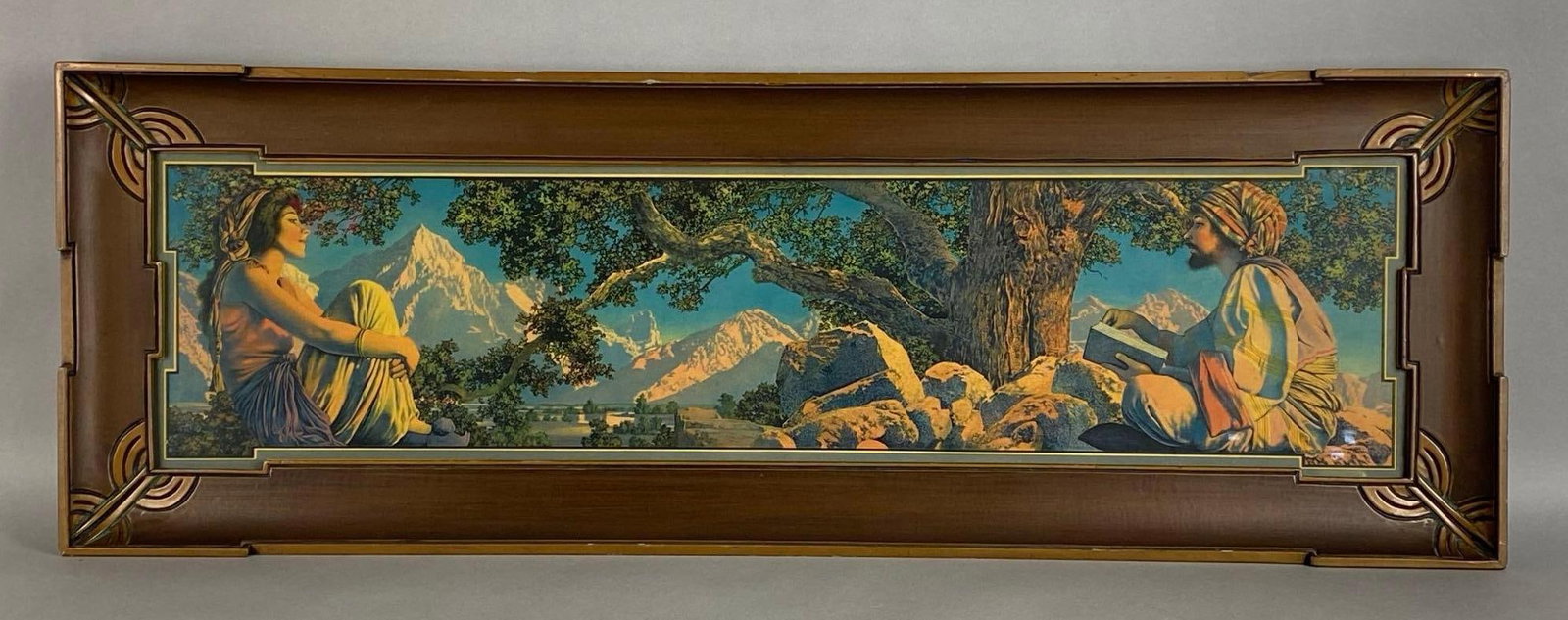 1917 Maxfield Parrish The Rubaiyat Lithograph (1 of 3)