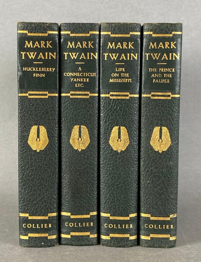 Group of 4 Early 1900s Mark Twain Hardcover Books (1 of 5)