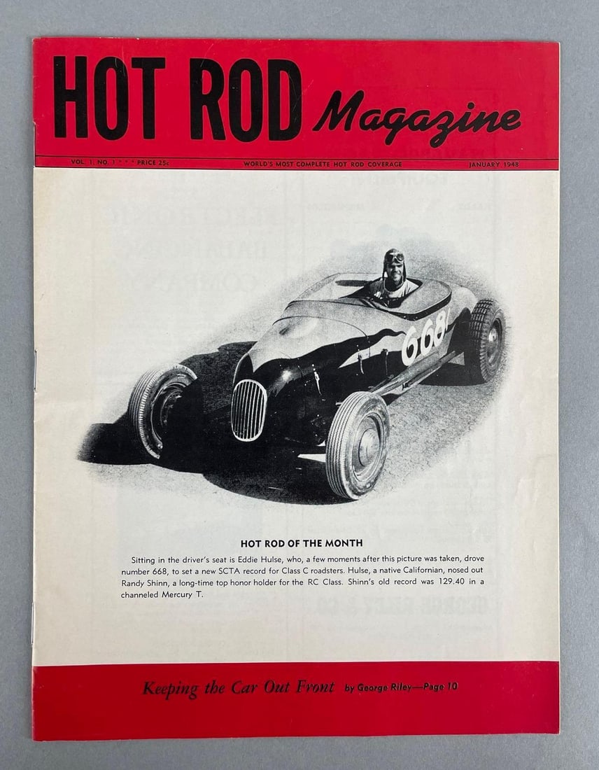 January 1948 Hot Rod Magazine Vol. 1 No. 1 (1 of 3)