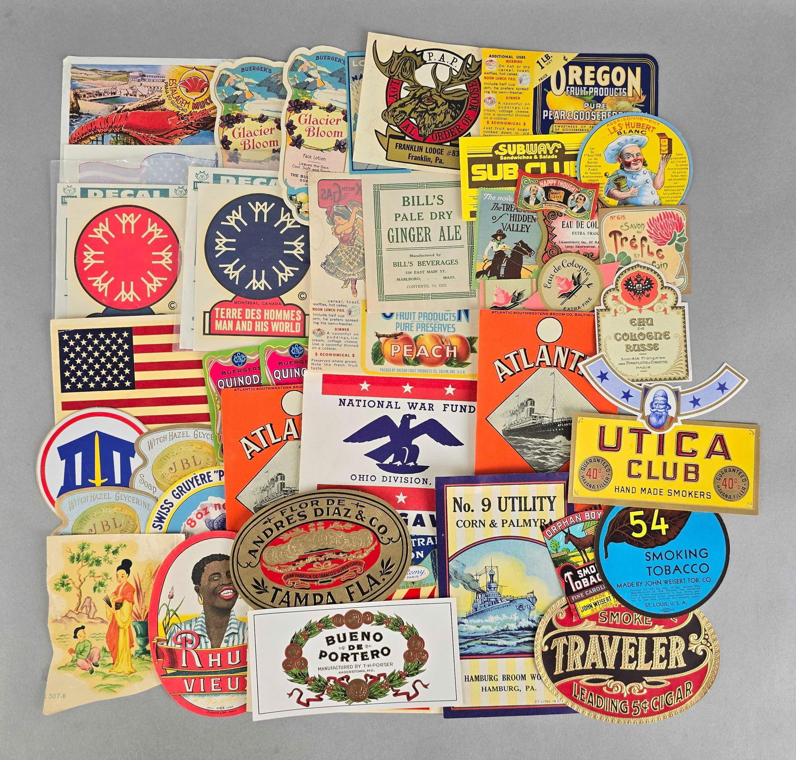 Group of 40+ Labels and More (1 of 3)