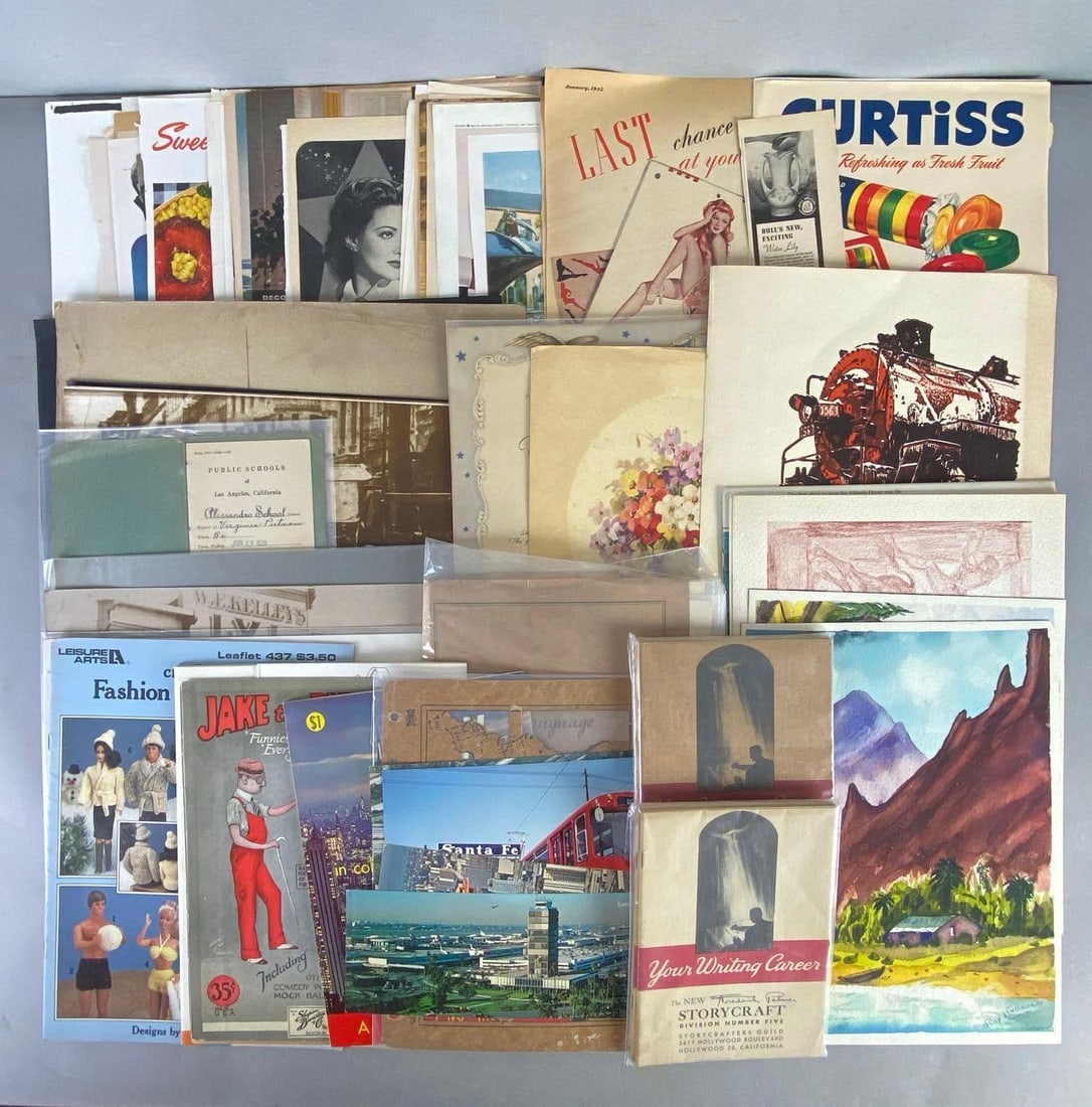 Large Group of Assorted Ephemera (1 of 3)