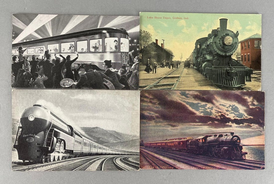 Postcards - 30+ Railroad (1 of 3)