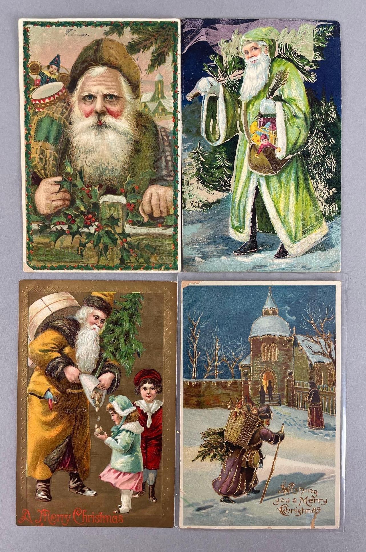 Postcards - 20 Santa Claus Christmas (1 of 2)