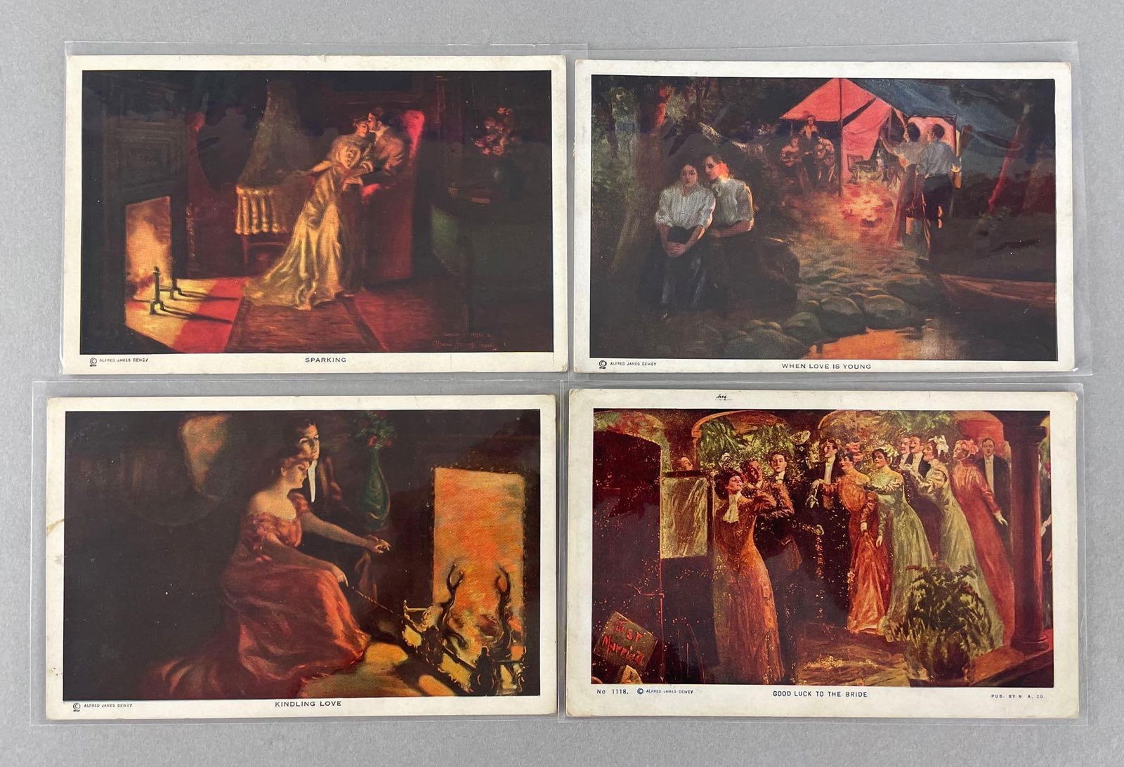 Postcards - 15+ Alfred James Dewey (1 of 2)