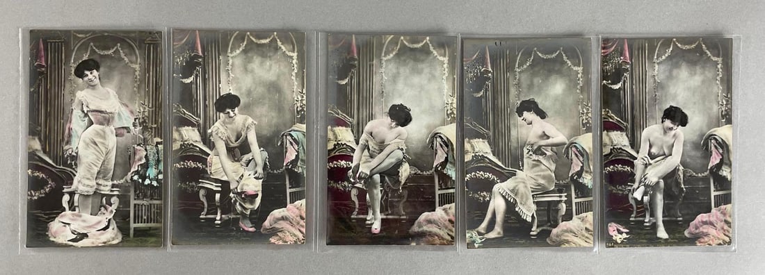 Postcards - Set of 5 Boudoir: Postcards - Set of 5 Boudoir