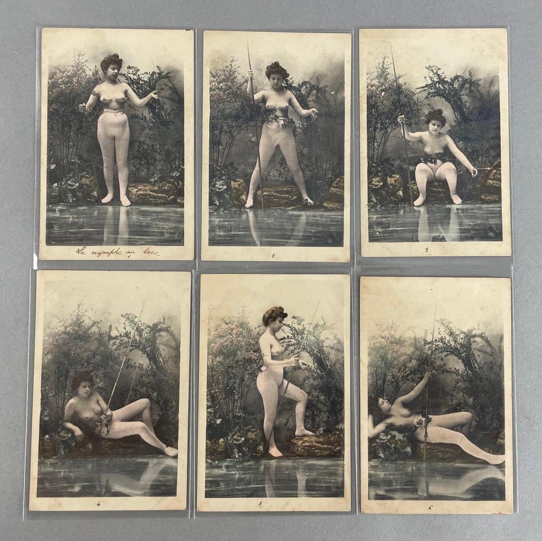 Postcards - Set of 6 The Nymph at the Lake (1 of 2)