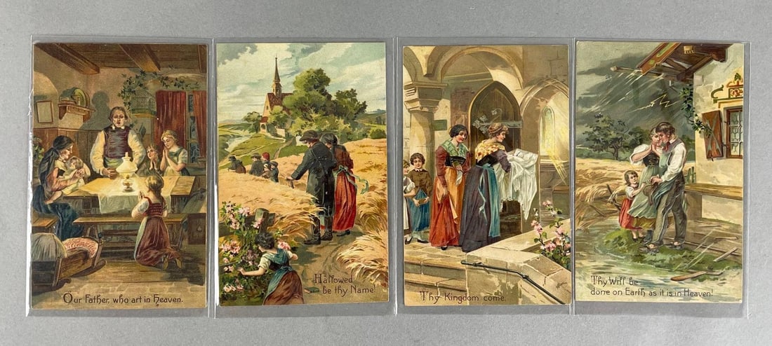 Postcards - Set of 8 Lords Prayer: Postcards - Set of 8 Lords Prayer