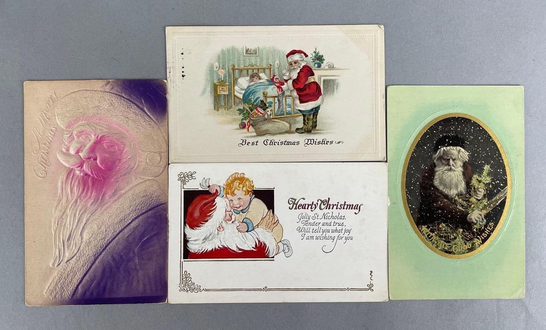 Postcards - 15 Santa Claus Christmas (1 of 2)