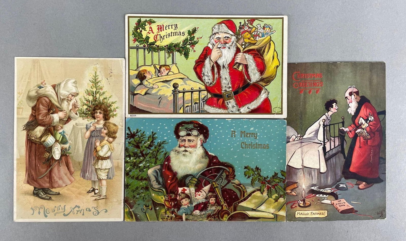 Postcards - 10 Santa Claus Christmas (1 of 3)