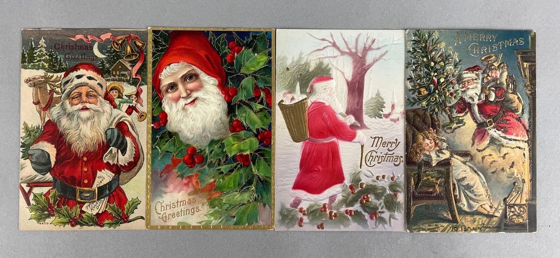 Postcards - 20 Santa Claus Christmas (1 of 3)