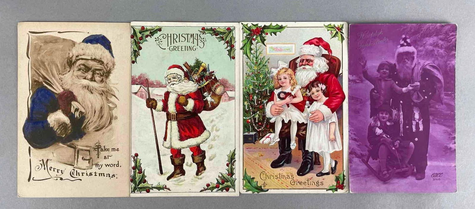 Postcards - 20 Santa Claus Christmas (1 of 3)