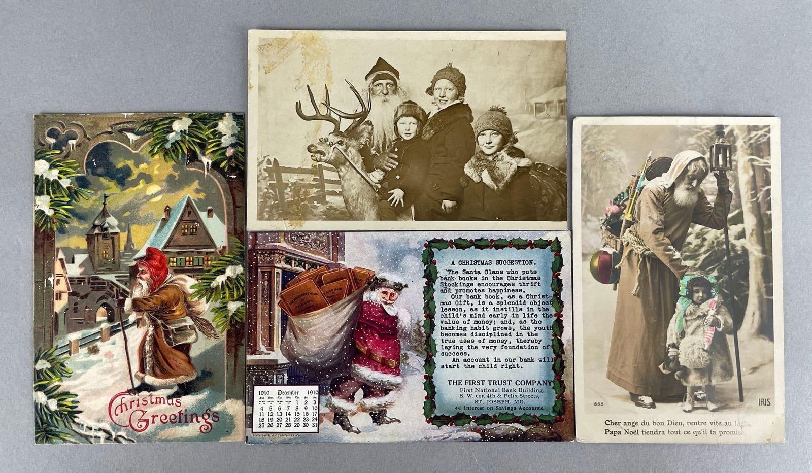 Postcards - 11 Santa Claus Christmas (1 of 2)