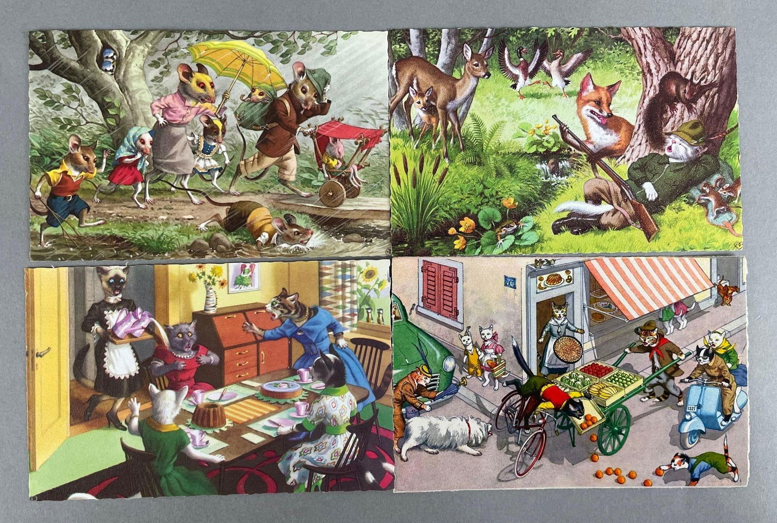 Postcards - 15 Mainzer Art Dressed Animal (1 of 2)