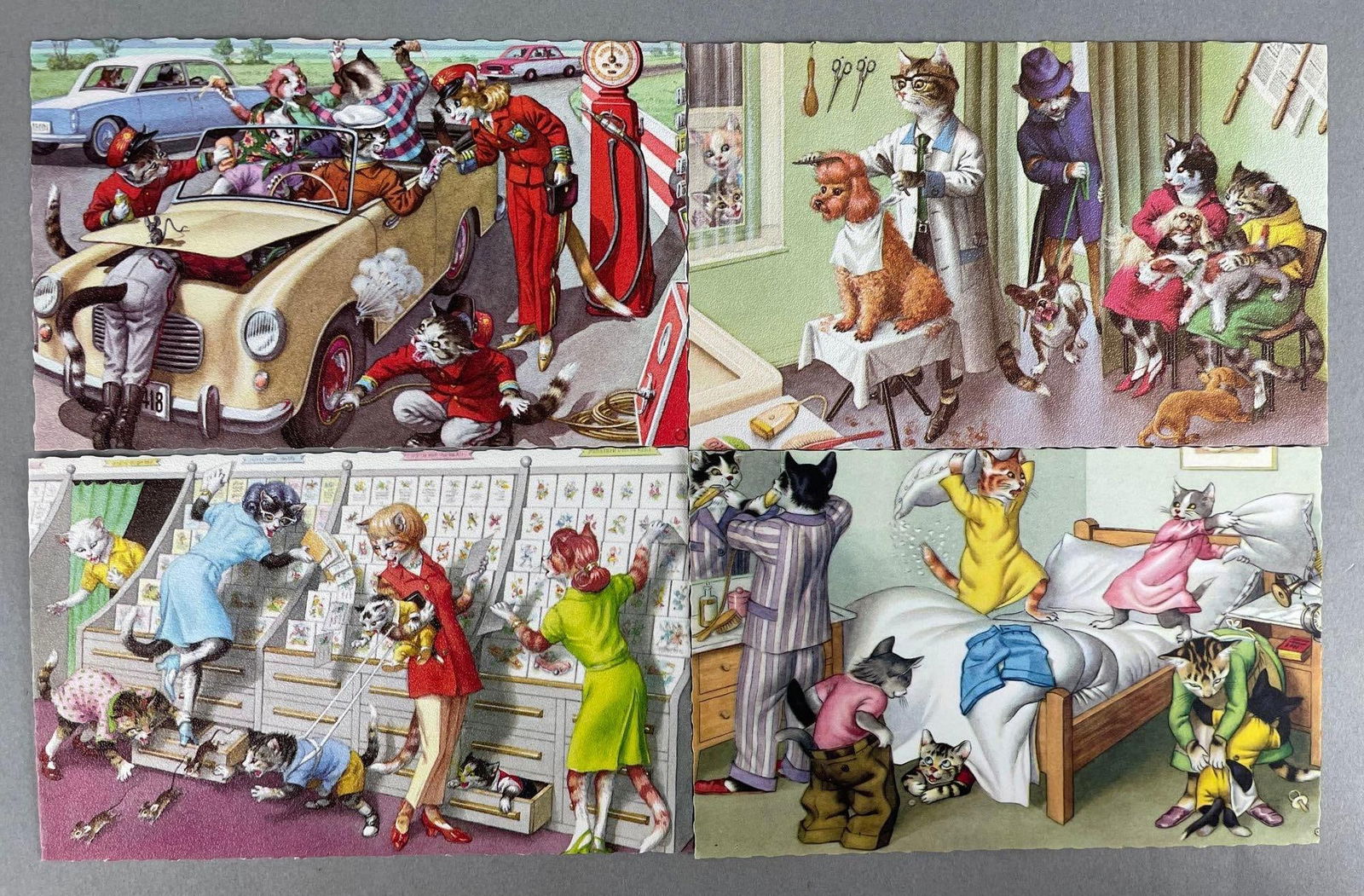 Postcards - 15 Mainzer Art Dressed Animal (1 of 2)