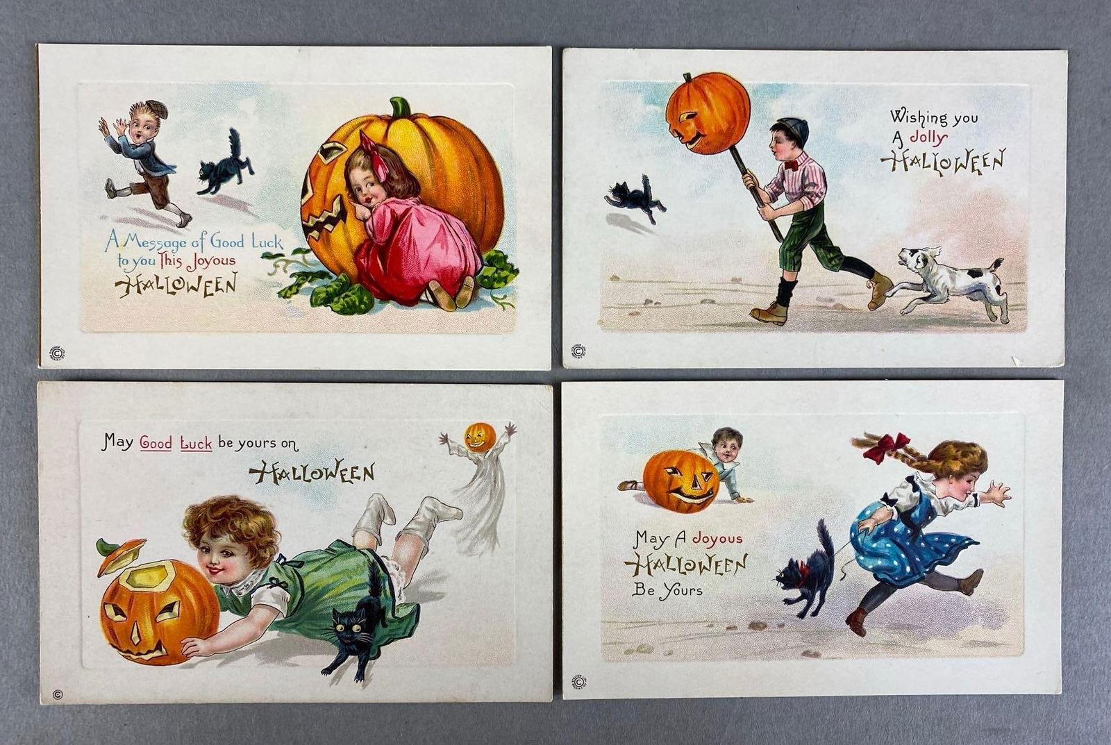 Postcards - 6 Stecher Halloween (1 of 3)