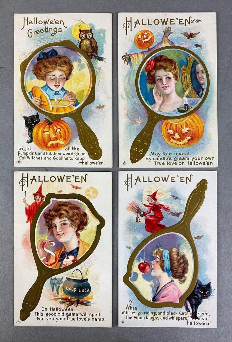 Postcards - 6 Halloween 1916 (1 of 3)