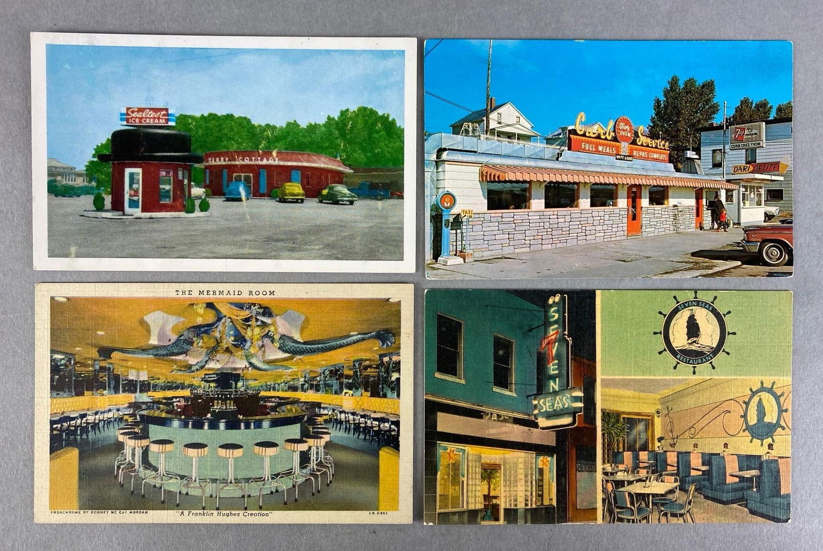 Postcards - 10 Diners and Drive Ins (1 of 2)