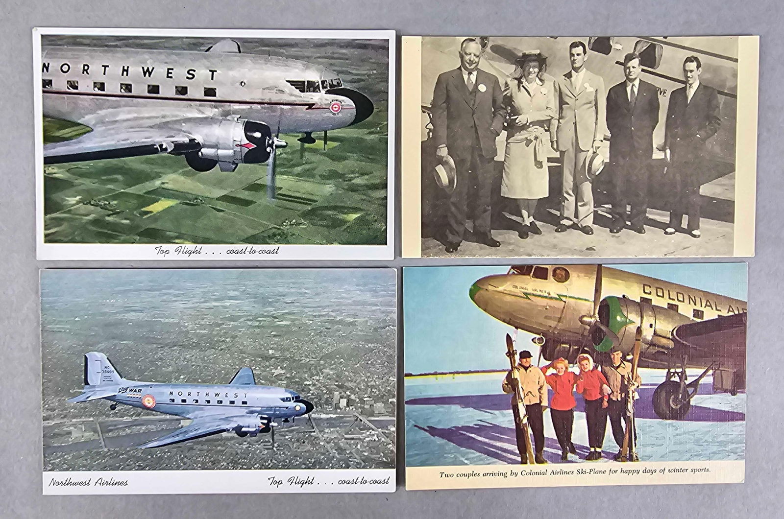 Postcards - 12 Early Commercial Airlines (1 of 2)