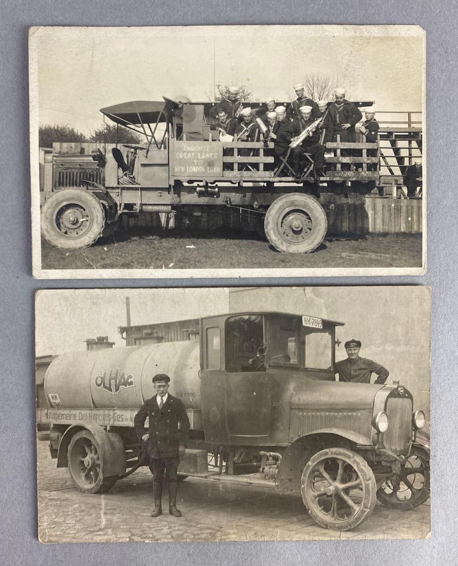 Postcards - 2 Real Photo Truck (1 of 2)