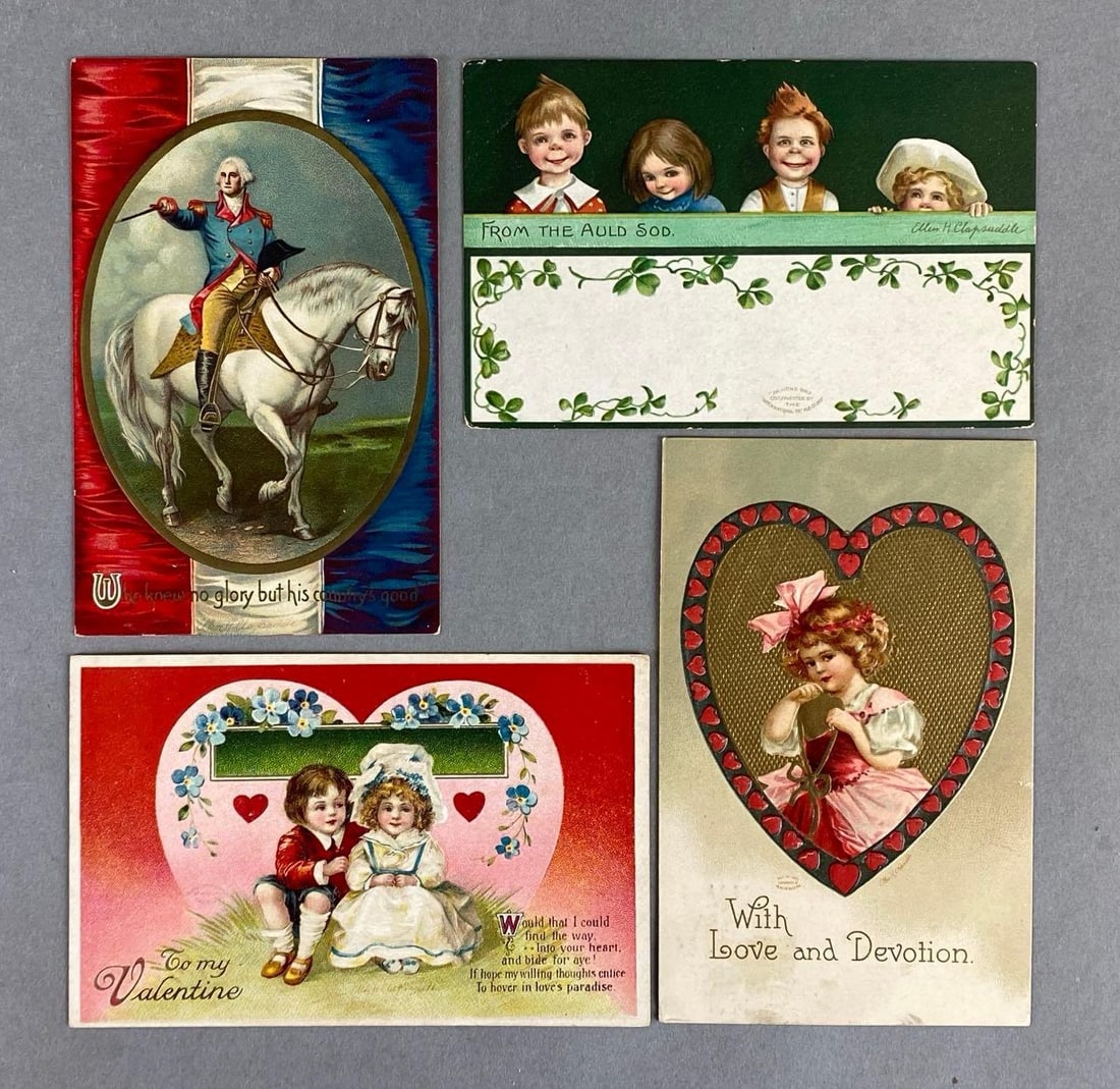 Postcards - 15 Clapsaddle Art Greetings (1 of 2)