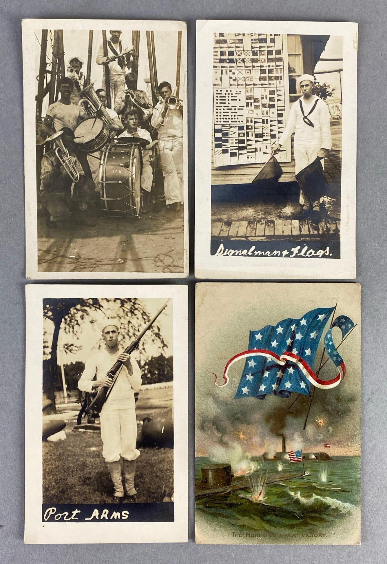 Postcards - 12 US Navy Views (1 of 2)