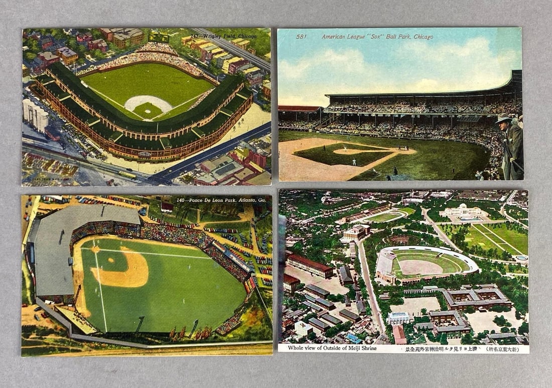 Postcards - Baseball Stadiums (1 of 3)
