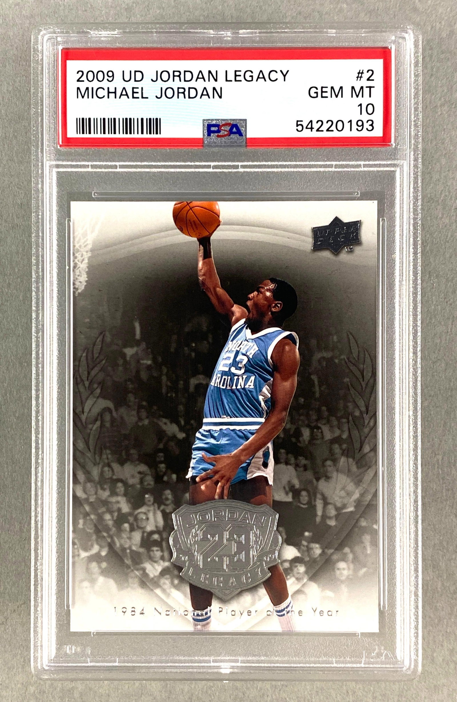 2009 Upper Deck Jordan Legacy Michael Jordan #2 PSA 10 (1 of 2)