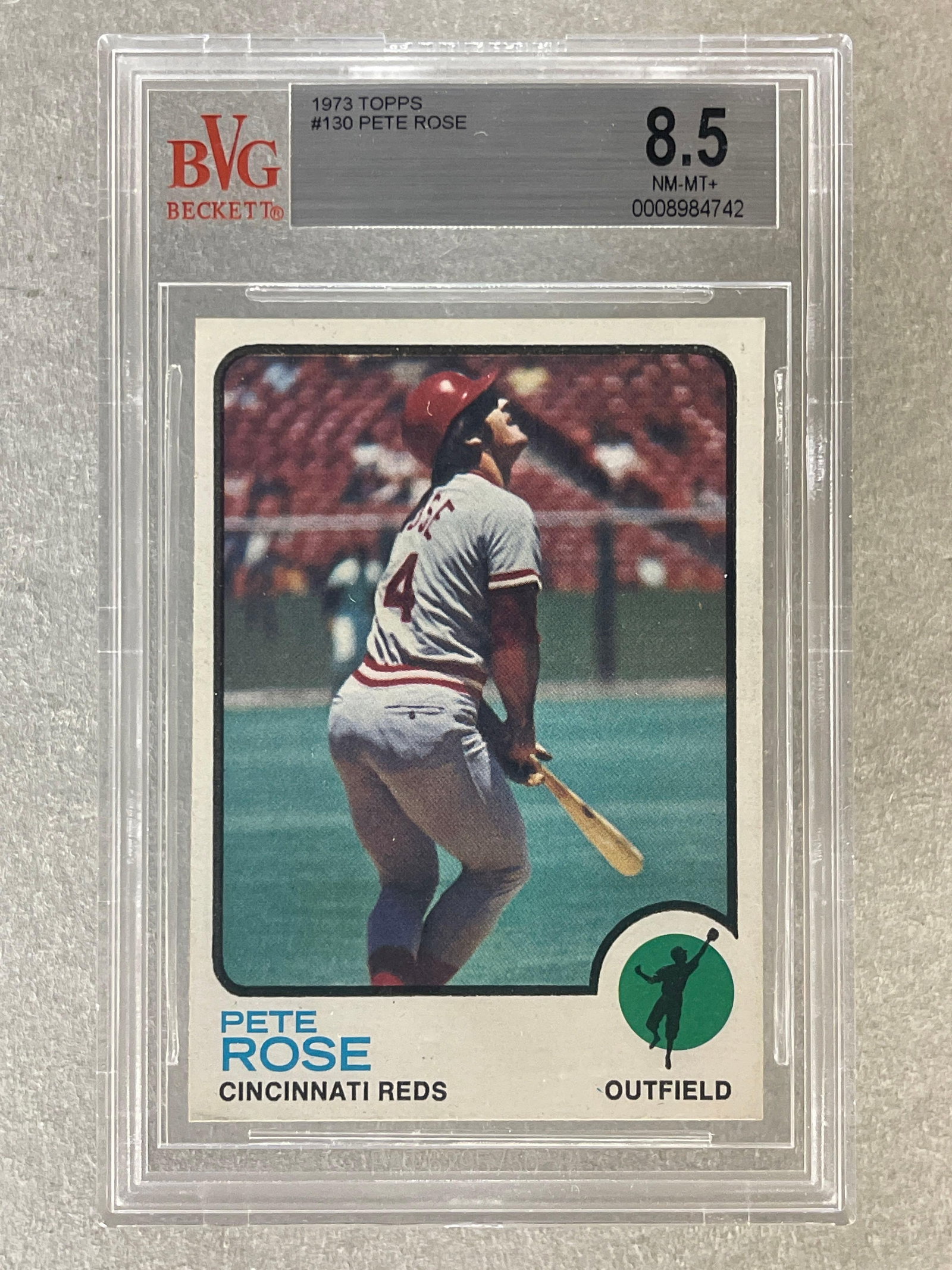 1973 Topps Pete Rose #130 BGS 8.5 (1 of 2)