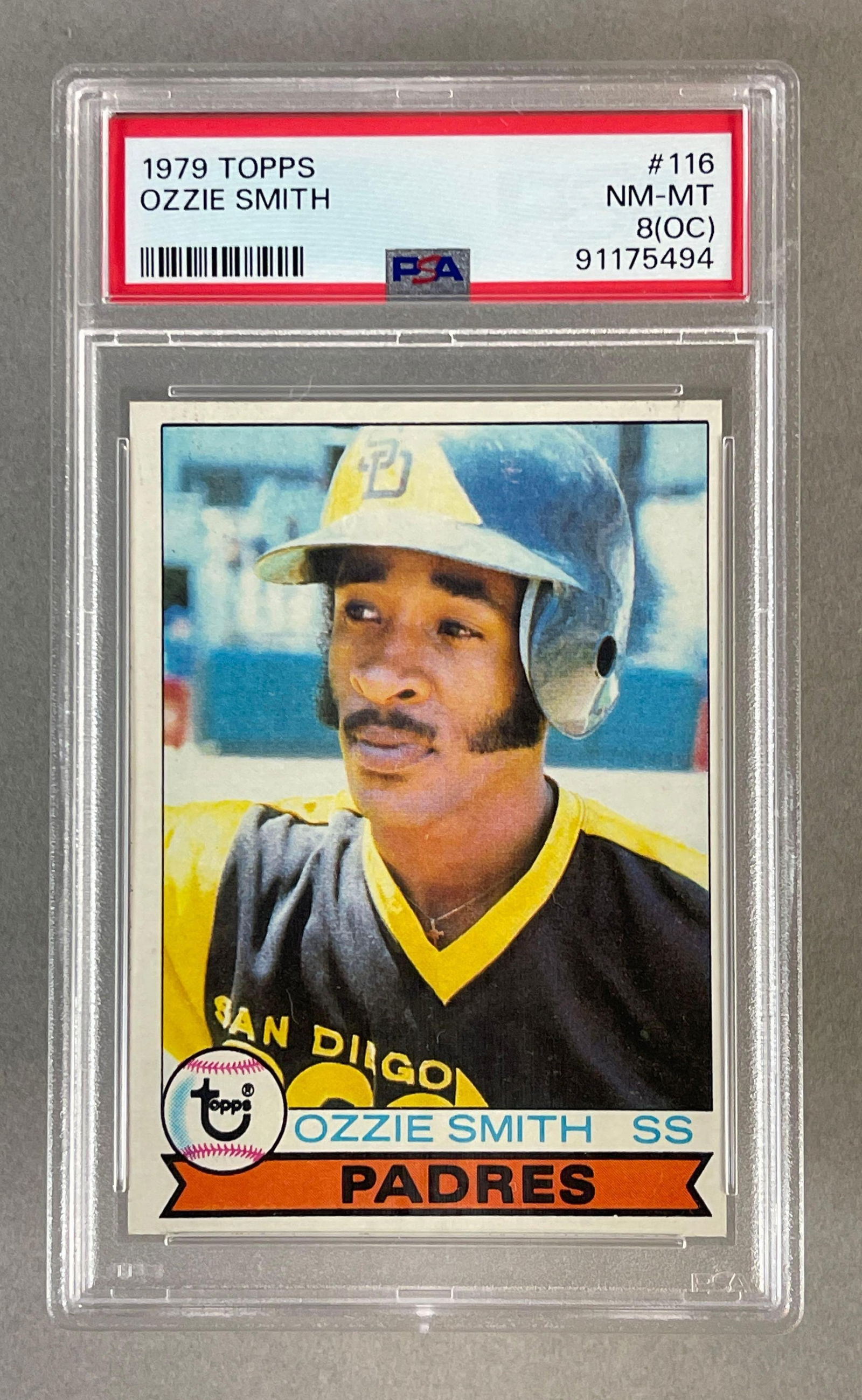 1979 Topps Ozzie Smith #116 PSA 8 o/c Rookie (1 of 2)