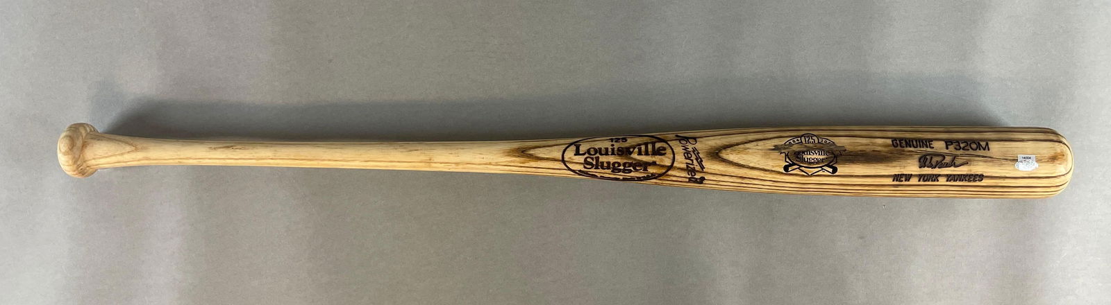 2009 Jorge Posada Louisville Slugger Game Issued Bat (1 of 7)