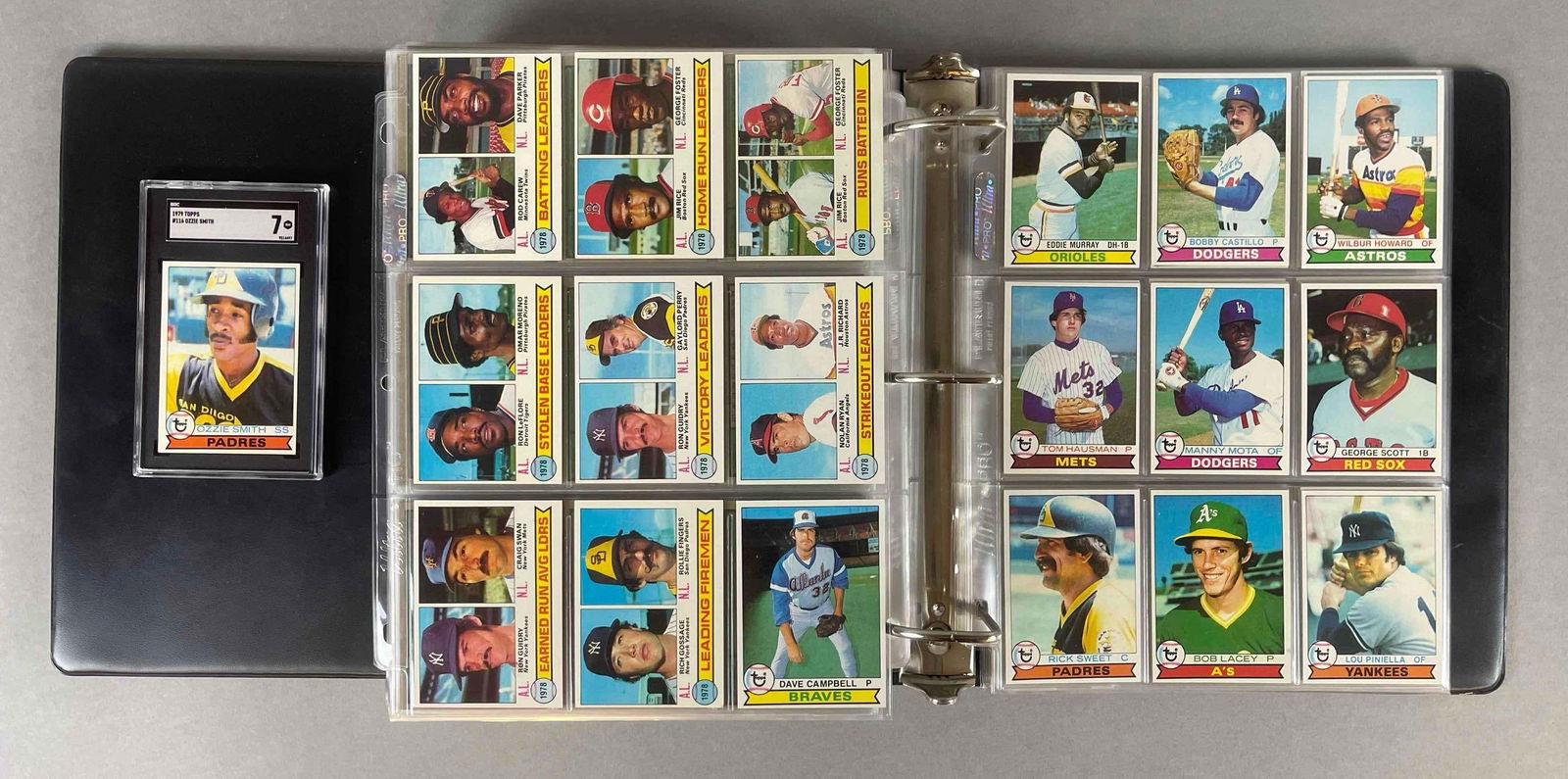 1979 Topps Baseball High Grade Complete Set with SGC 7 Ozzie Smith (1 of 5)