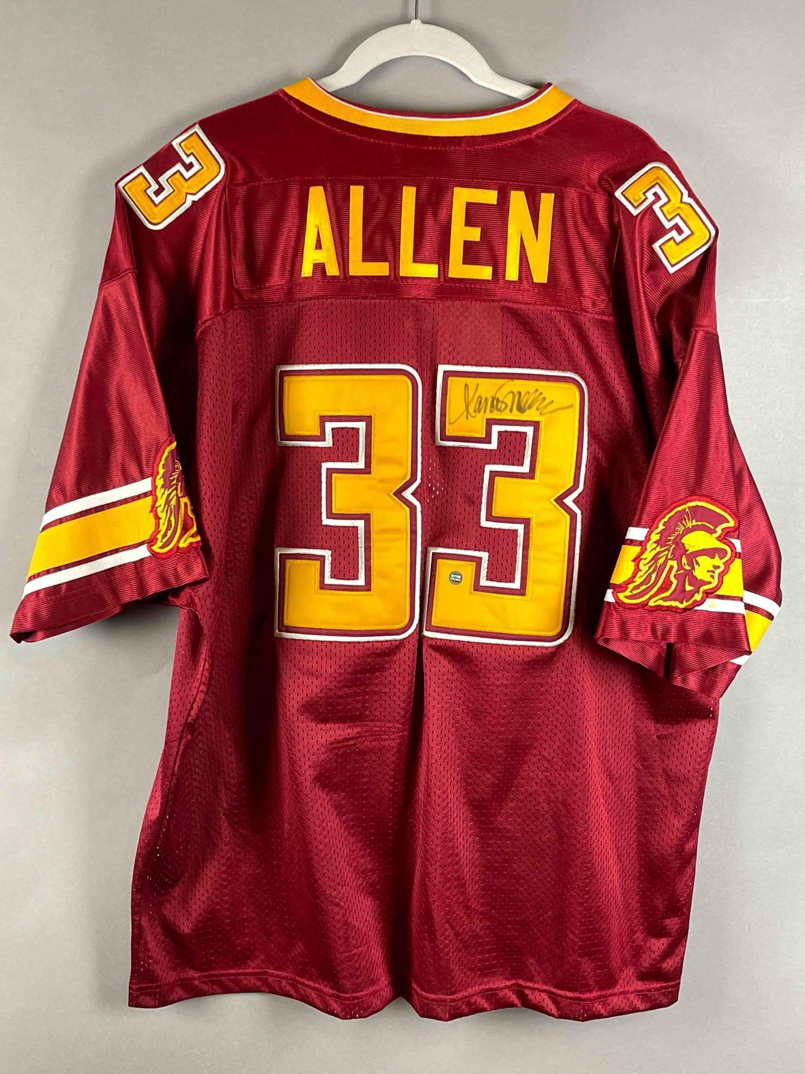 Marcus Allen Signed USC Jersey with COA (1 of 6)