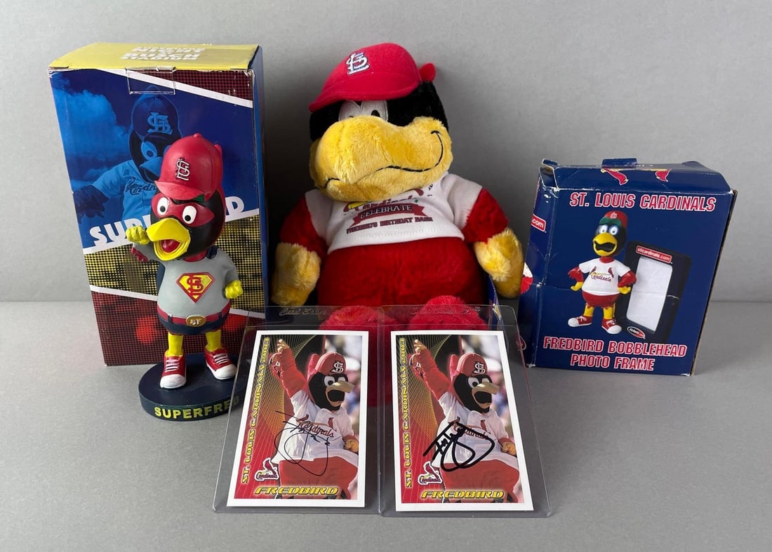 St Louis Cardinals Fred Bird Mascot Collection (1 of 5)