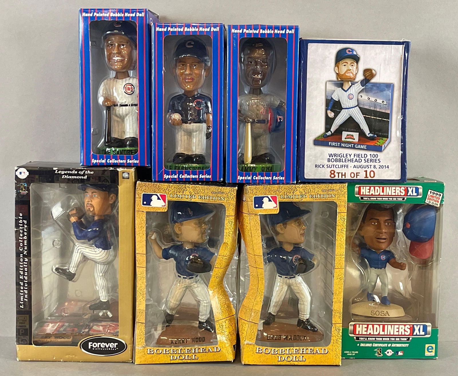 8 - Chicago Cubs Bobbleheads (1 of 7)