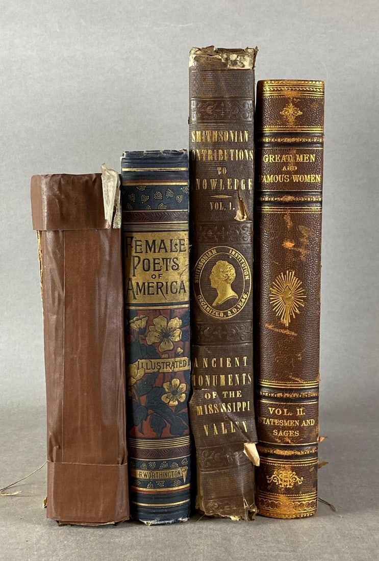 Group of 4 Assorted Vintage Books (1 of 2)