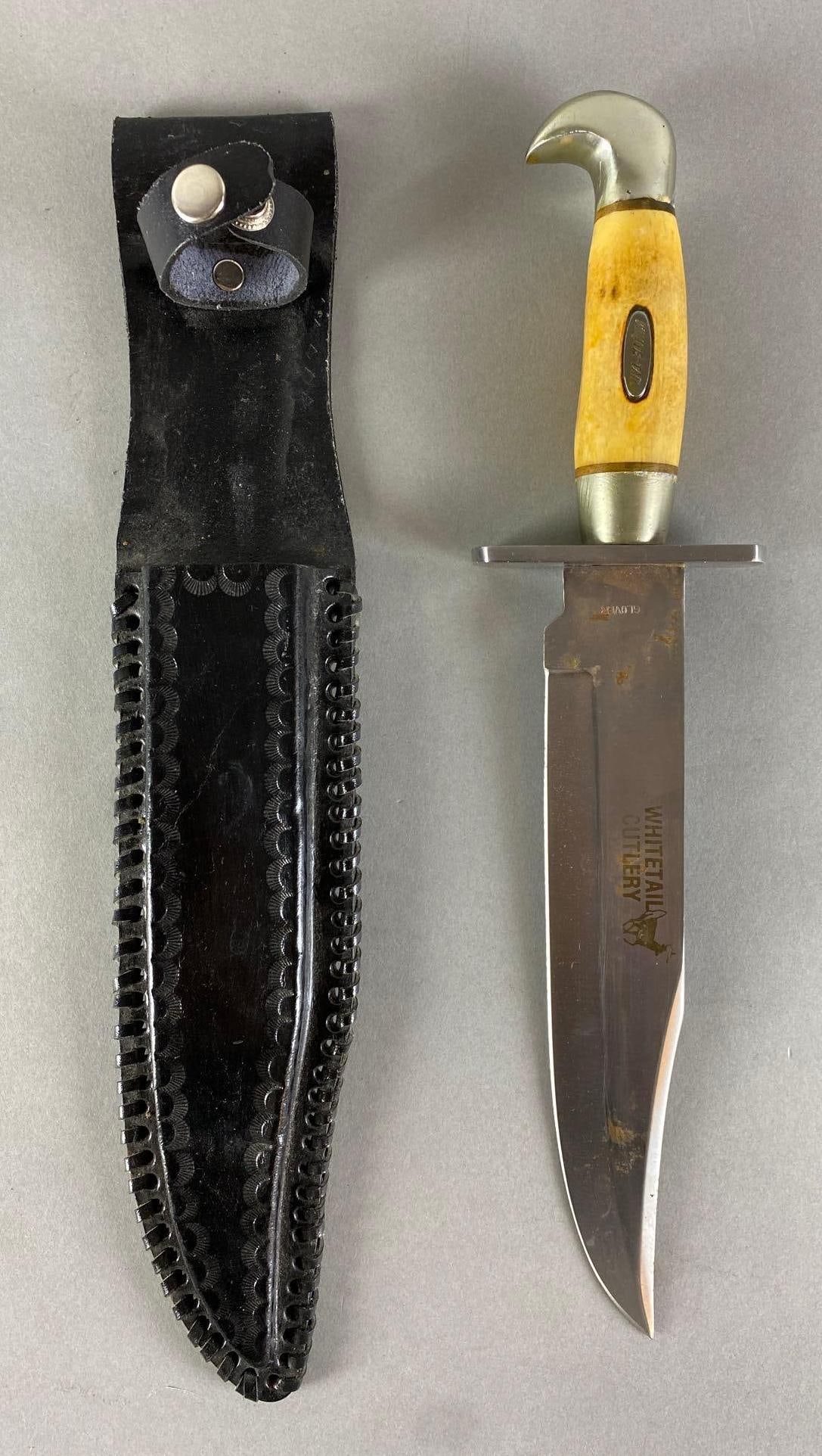 Whitetail Cutlery Glover Full Tang Bowie Knife (1 of 4)