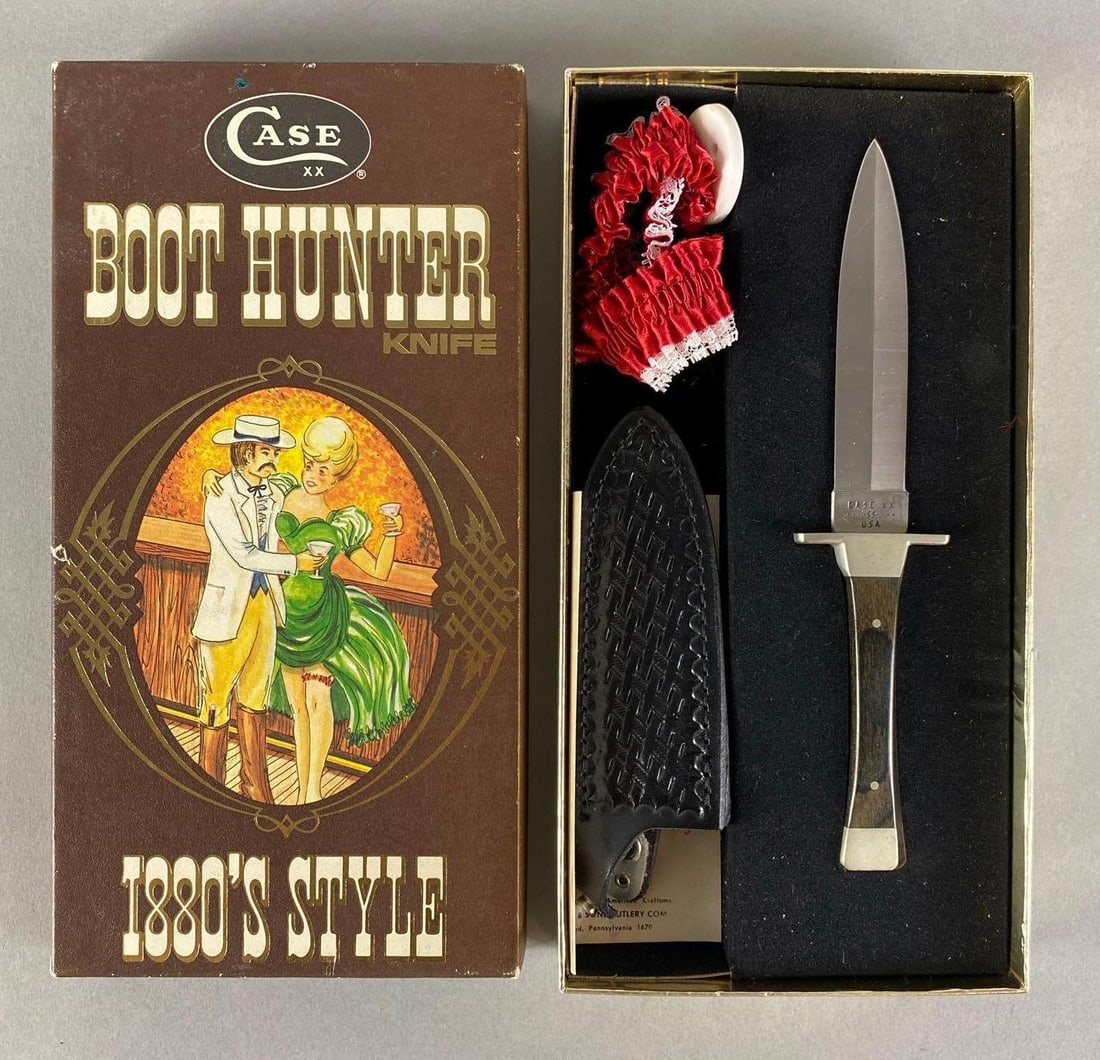Case XX 1880s Style Full Tang Boot Knife (1 of 3)