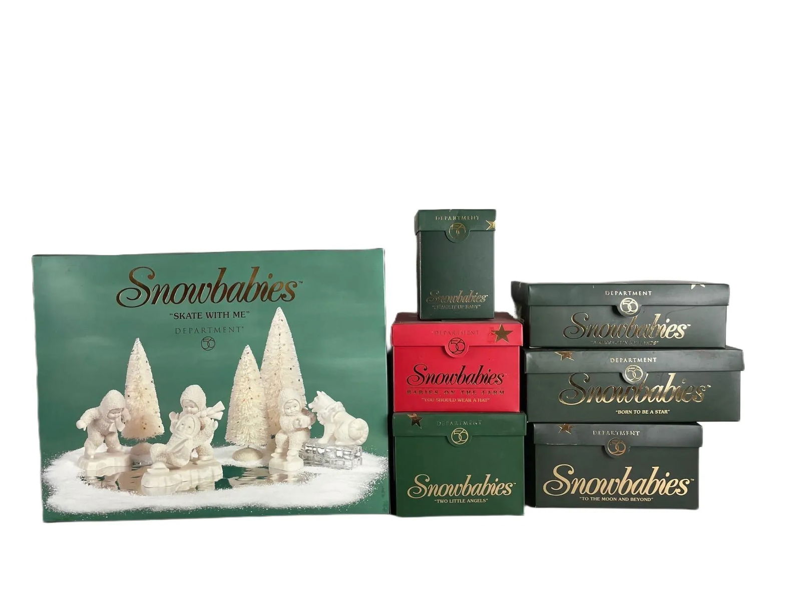 Group of Department 56 Snowbabies Figurines (1 of 2)