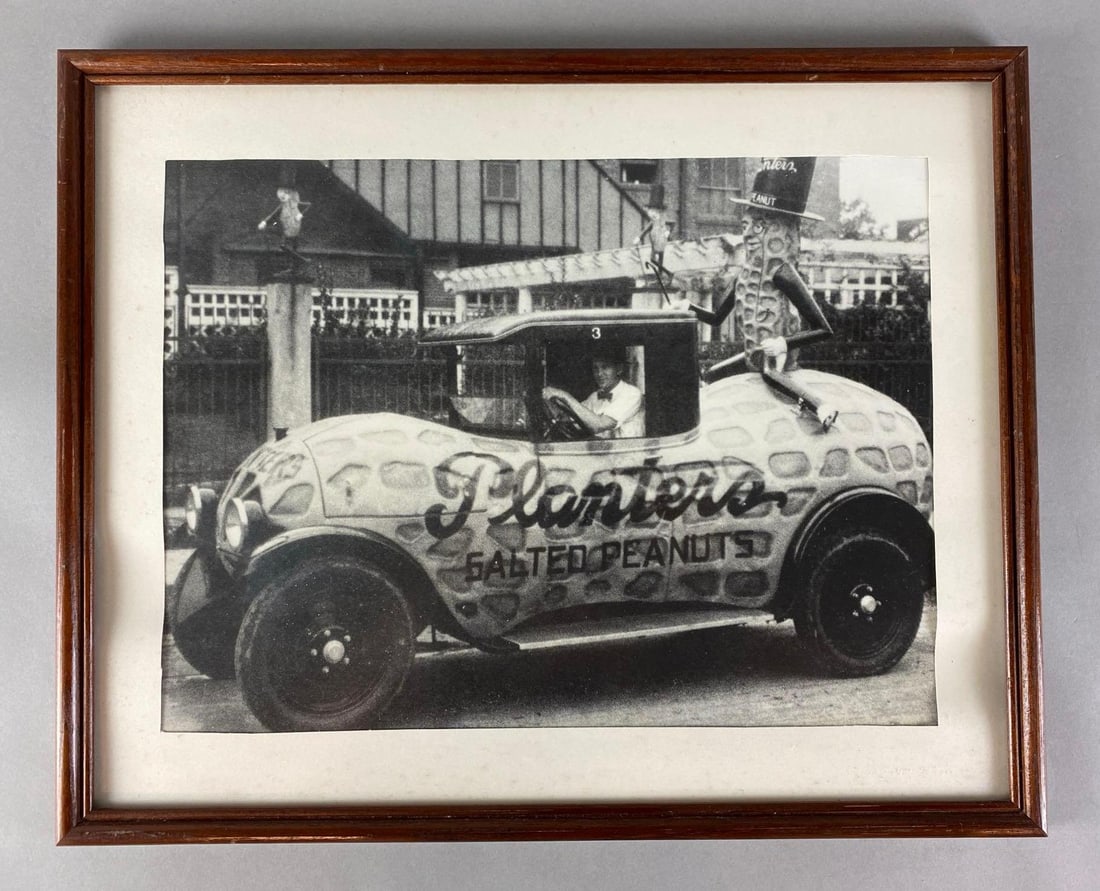 Planters Salted Peanuts Advertising Car Framed Poster (1 of 2)