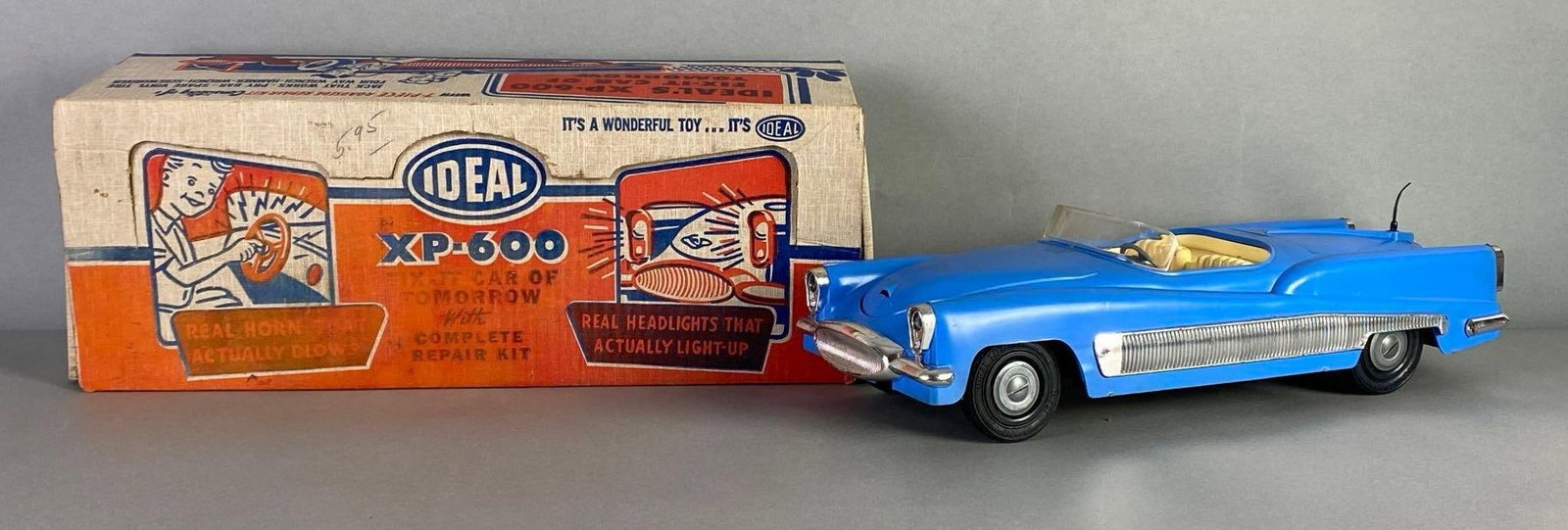 Ideal XP-600 Fix-It Car of Tomorrow Plastic Vehicle (1 of 11)