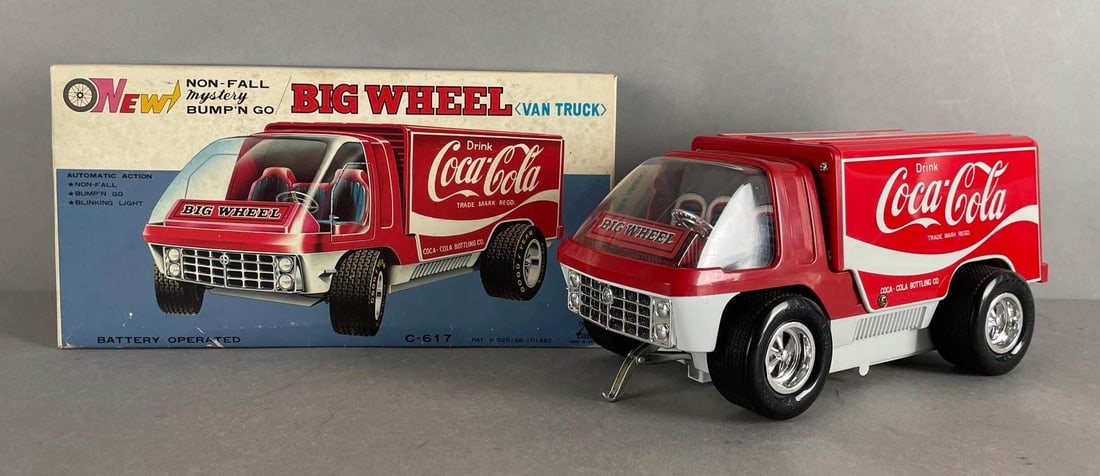Taiyo Coca-Cola Bump n Go Big Wheel Van Truck (1 of 5)